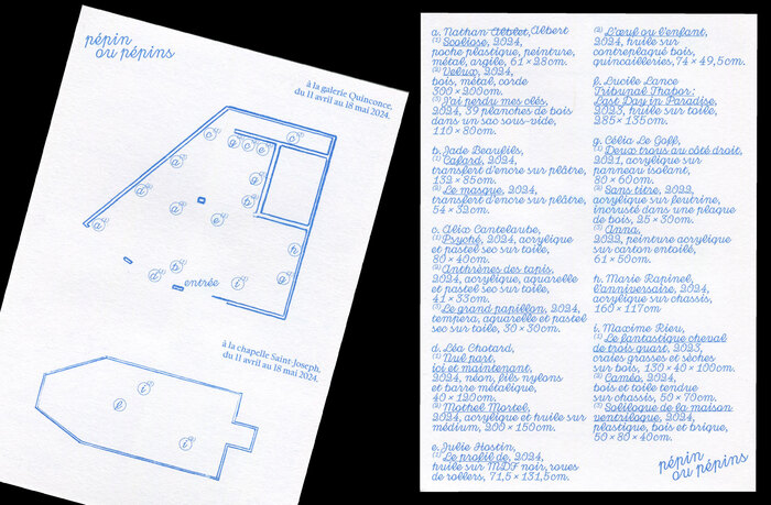 Pépin ou pépins booklet and exhibition guide 7