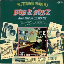 Bob B. Soxx and the Blue Jeans – <cite>Bob B. Soxx and the Blue Jeans</cite> album art