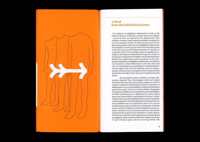 Abakanowicz. Total exhibition guide 4