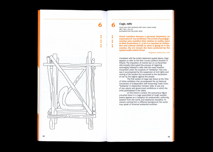 Abakanowicz. Total exhibition guide 5