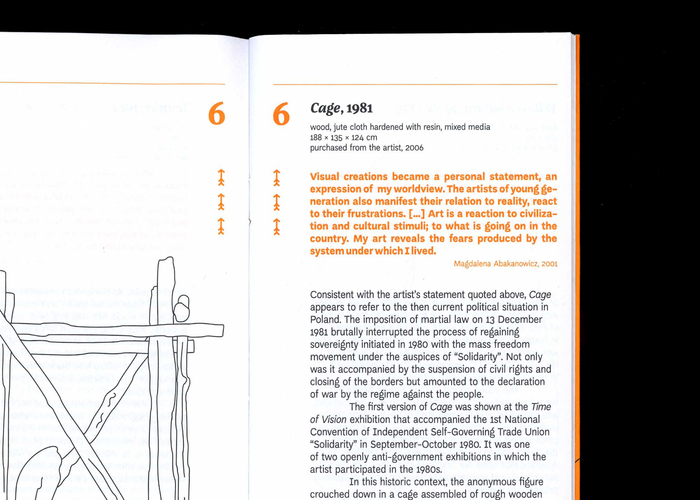 Abakanowicz. Total exhibition guide 6