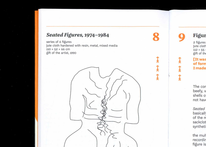 Abakanowicz. Total exhibition guide 8