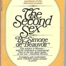 <cite>The Second Sex</cite> by Simone de Beauvoir (Bantam)