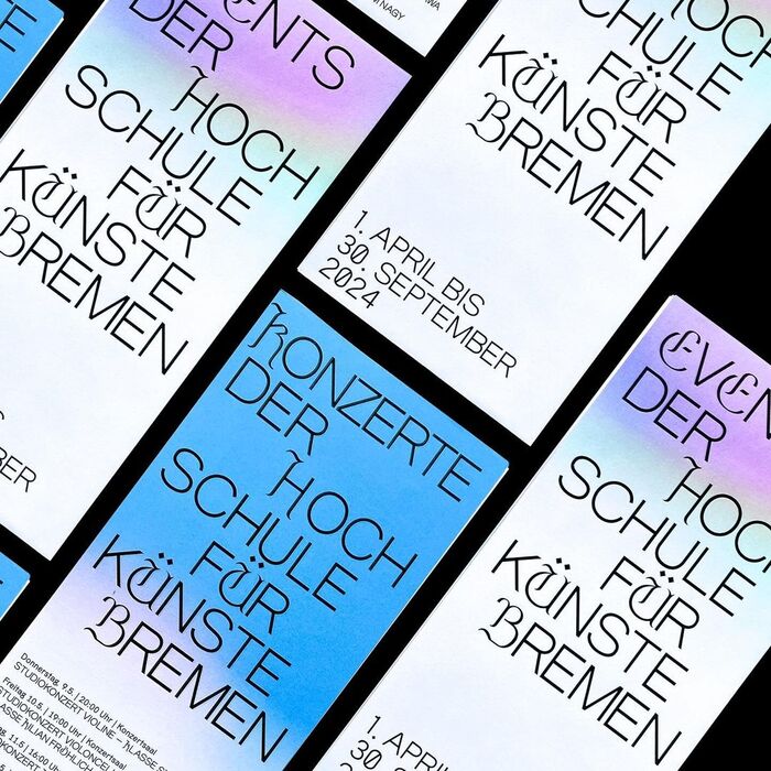 Konzerte &amp; Events der Hochschule für Künste Bremen flyer 1