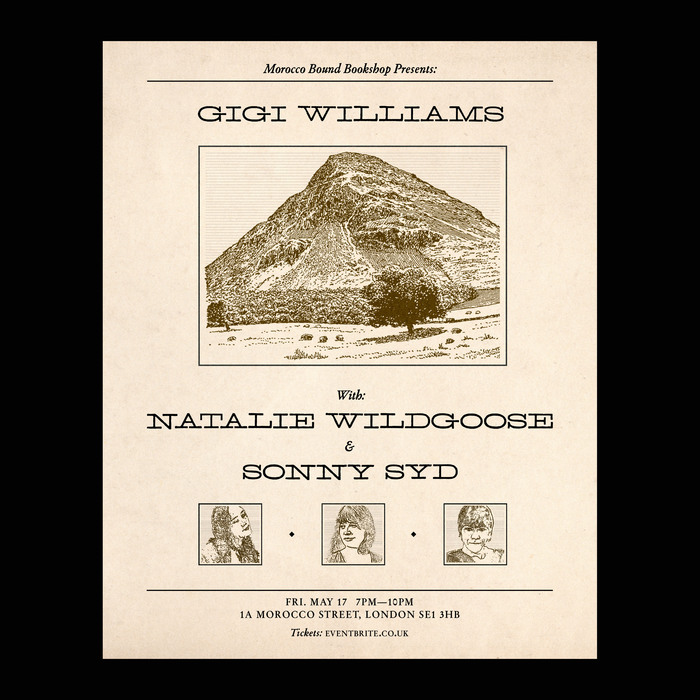 Gigi Williams – Live At Morocco Bound Bookshop concert poster 1