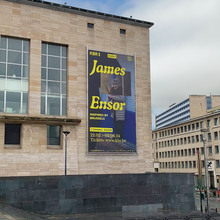 <cite>James Ensor. Inspired by Brussels</cite>