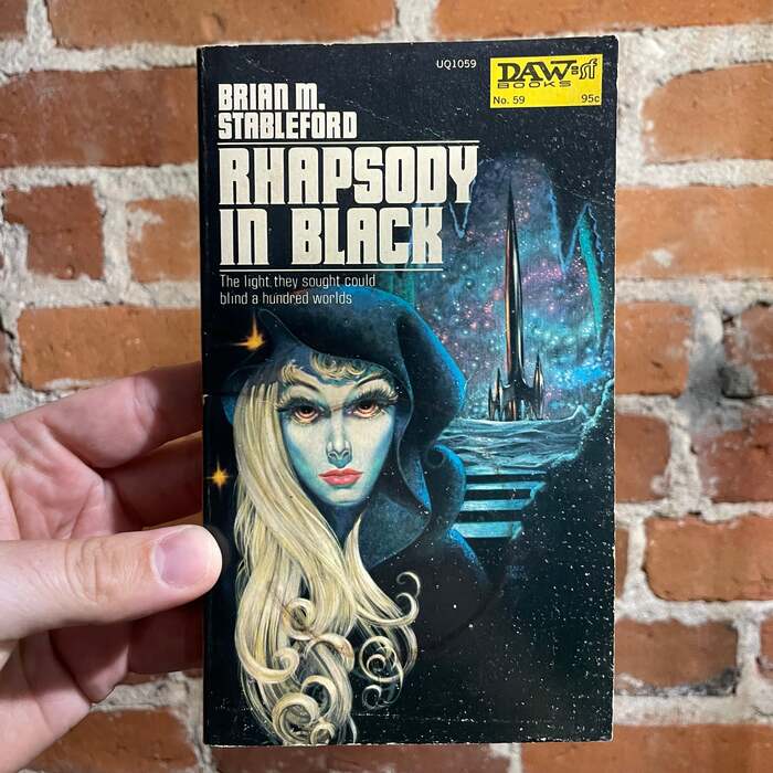 Rhapsody in Black by Brian M. Stableford (DAW Books) 2