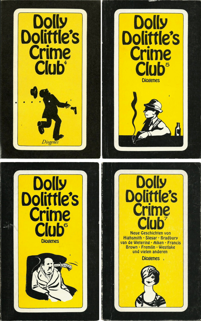 Dolly Dolittle’s Crime Club book series (Diogenes) 4