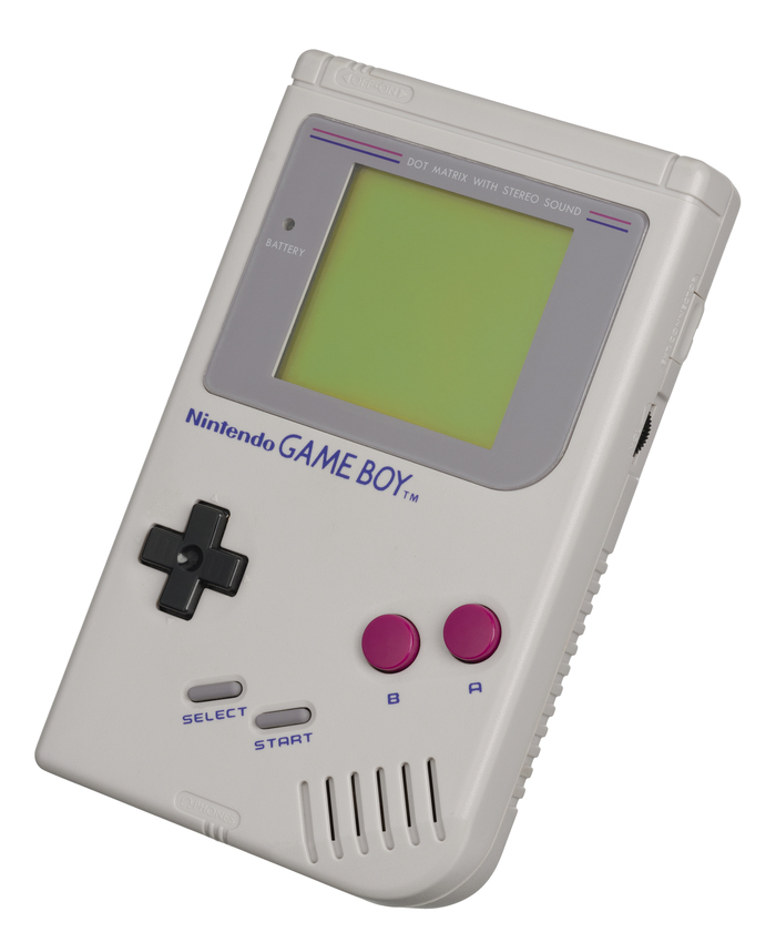 Game Boy logo, console and packaging 1