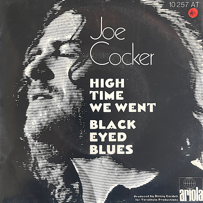 Joe Cocker – “High Time We Went” / “Black-Eyed Blues” single covers 1