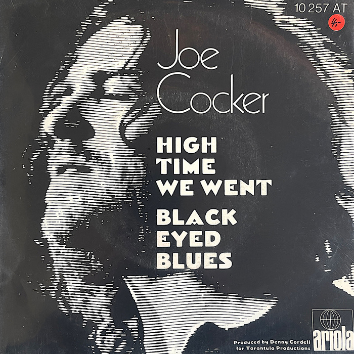 Joe Cocker – “High Time We Went” / “Black-Eyed Blues” single covers 1