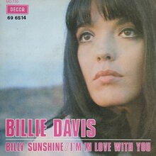 Billie Davis – “Billy Sunshine” / “I’m in Love with You” Spanish single cover