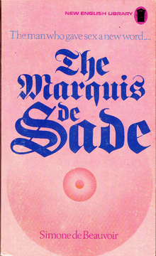 <cite>The Marquis de Sade</cite> by Simone de Beauvoir (NEL)