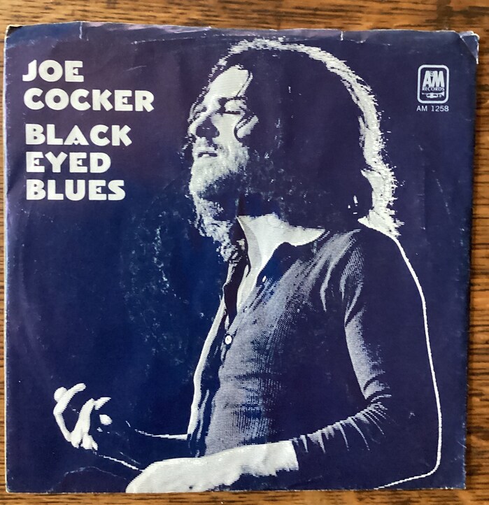 Joe Cocker – “High Time We Went” / “Black-Eyed Blues” single covers 2