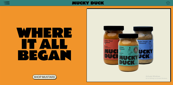 Mucky Duck branding and website 10