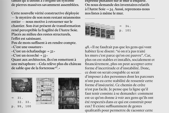 L’art d’accommoder les restes, Amas architecture 11