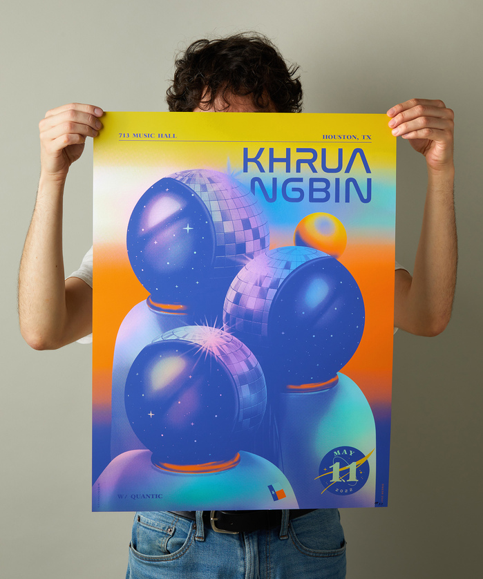 Khruangbin – “Ignition, Sequence, Start” concert posters 3