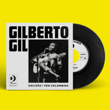 Gilberto Gil – “Decisão” / “Vem Colombina” single cover