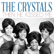 The Crystals – “Then He Kissed Me<cite>”</cite> single cover