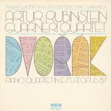 Arthur Rubinstein, Guarneri Quartet – Antonín Dvořák’s <cite>Piano Quartet in E-Flat, Opus 87</cite> album art