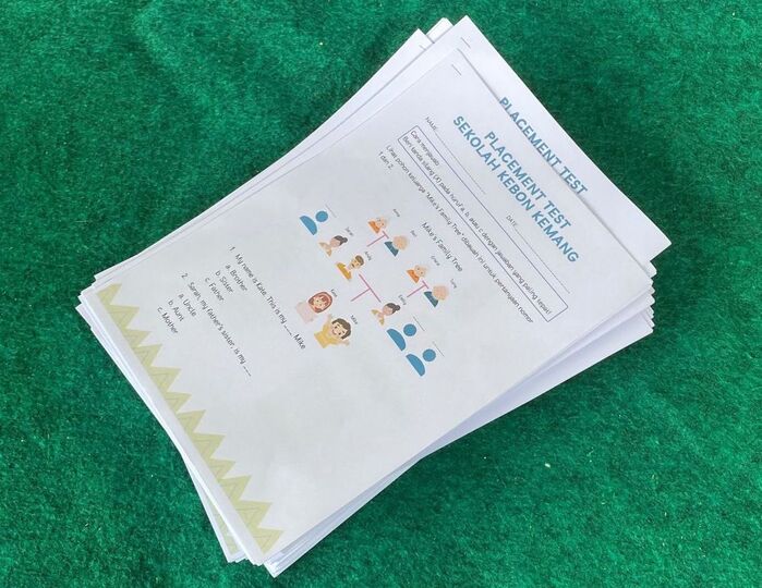Sekolah Kebon Kemang educational materials 1
