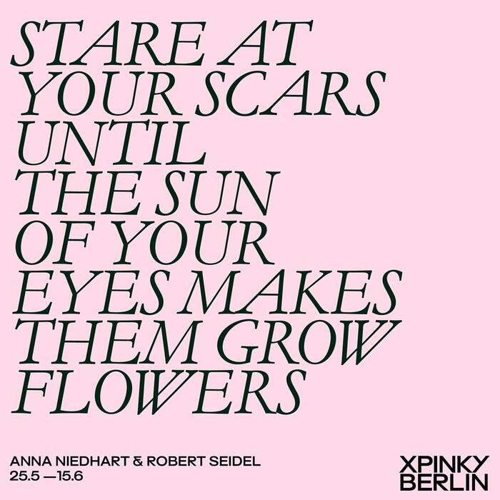 Anna Niedhart &amp; Robert Seidel – Stare at Your Scars Until the Sun of Your Eyes Makes them Grow Flowers 1