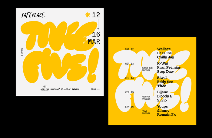 &ldquo;TAKE FIVE!&rdquo; at Safe Place 3