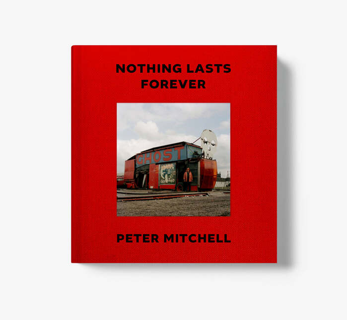 The exhibition catalogue was designed and published by RRB Photobooks in April 2024, with an essay by Diane Smyth and a preface by Jane Bhoyroo. It addition to the softcover trade edition, there’s also a special hardcover edition bound in red cloth and limited to 250 copies (shown here). 148 pages, 24.5×24.5 cm