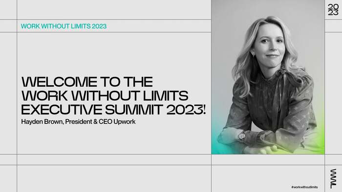 Work Without Limits Executive Summit 2023 2