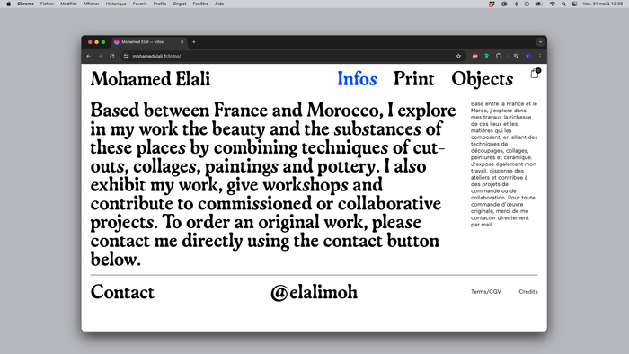 Mohamed Elali website 2