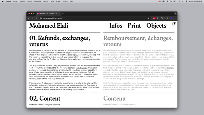 Mohamed Elali website 3