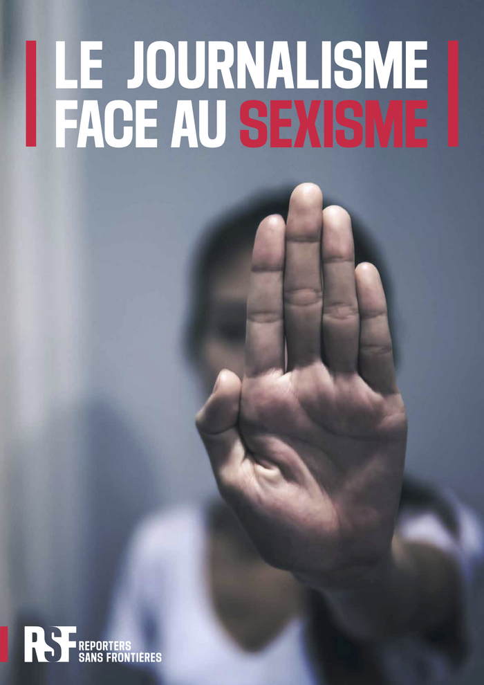 Le journalisme face au Sexisme (2021). Publication design by Stéphanie Barcelo.