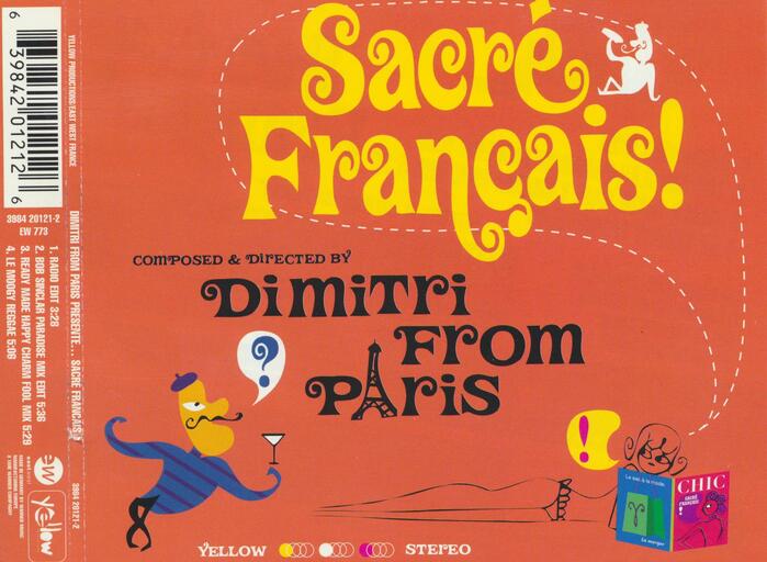 French CD single front cover