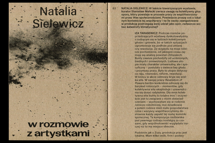 Zuza Golińska, Iza Tarasewicz – One / Them exhibition catalog 4