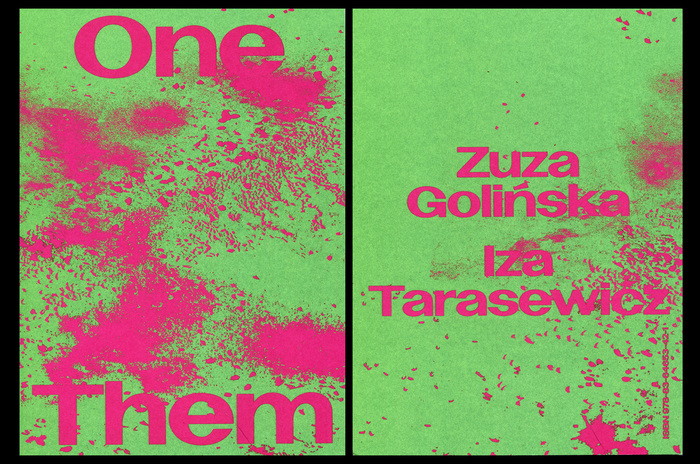 Zuza Golińska, Iza Tarasewicz – One / Them exhibition catalog 12