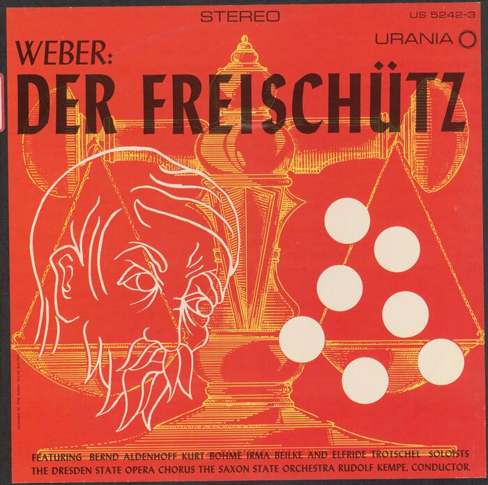 Dresden State Opera Chorus – Weber: Der Freischütz album art