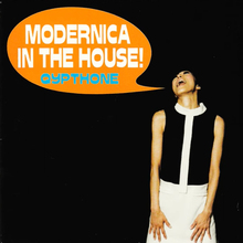 Qypthone – <cite>Modernica in the House</cite> album cover