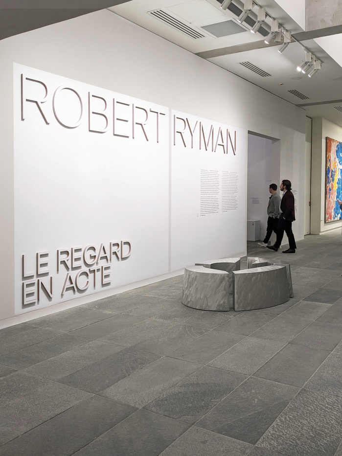 Robert Ryman. Le regard en acte, Musée de l’Orangerie 1