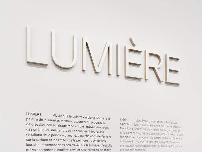 Robert Ryman. Le regard en acte, Musée de l’Orangerie 3