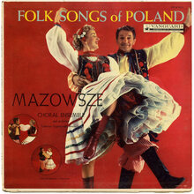 Mazowsze Choral Ensemble – <cite>Folk Songs of Poland</cite> album art