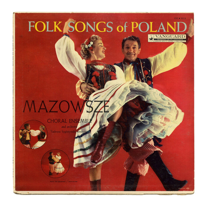 Mazowsze Choral Ensemble – Folk Songs of Poland album art