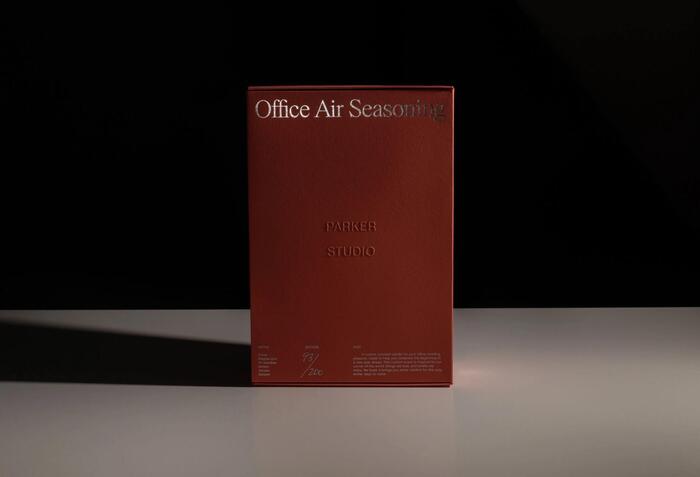 Office Air Seasoning candle packaging 2