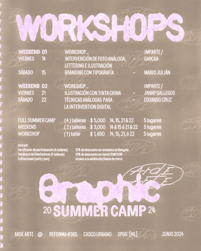 Art/Graphic Summer Camp 2024 5