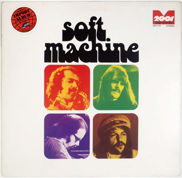 Soft Machine – Soft Machine (Metronome) album art 1