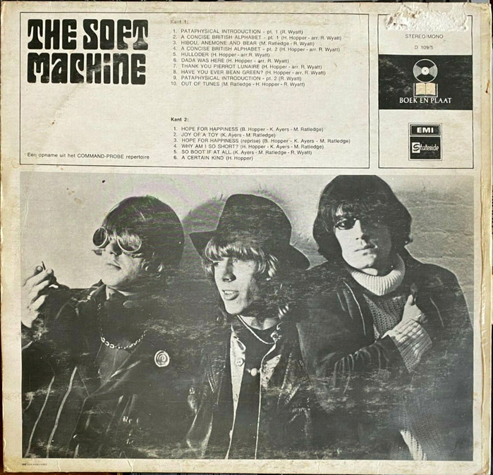 The Soft Machine – The Soft Machine (Stateside Records) album art 2