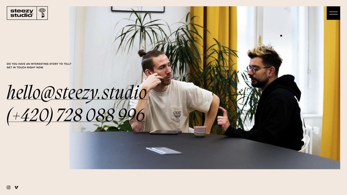 Steezy Studio’s portfolio website 7