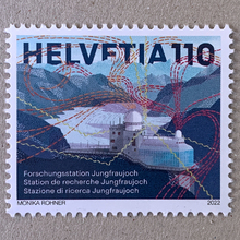 Forschungsstation Jungfraujoch stamp