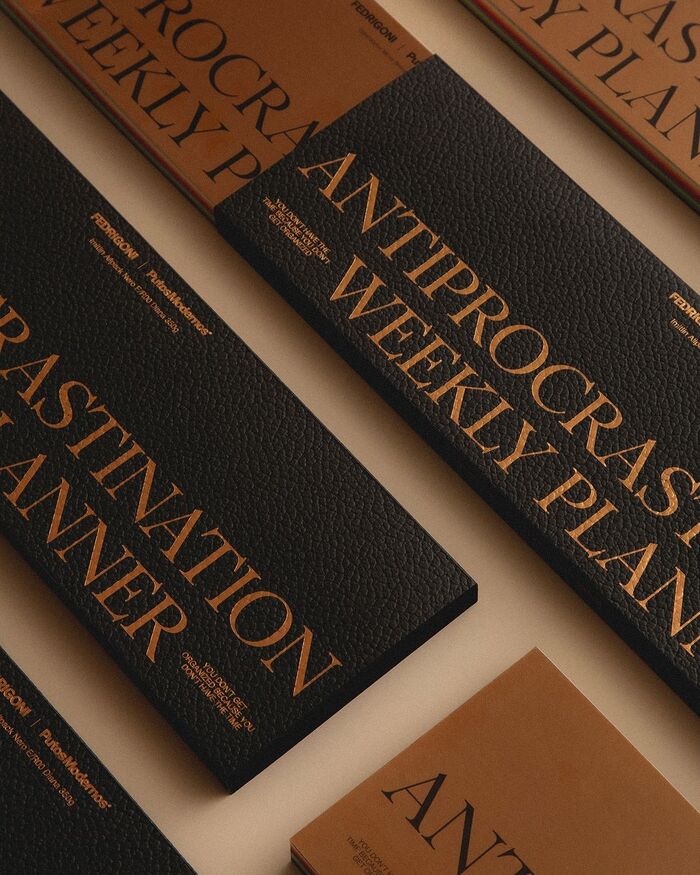 Antiprocrastination Weekly Planner 2