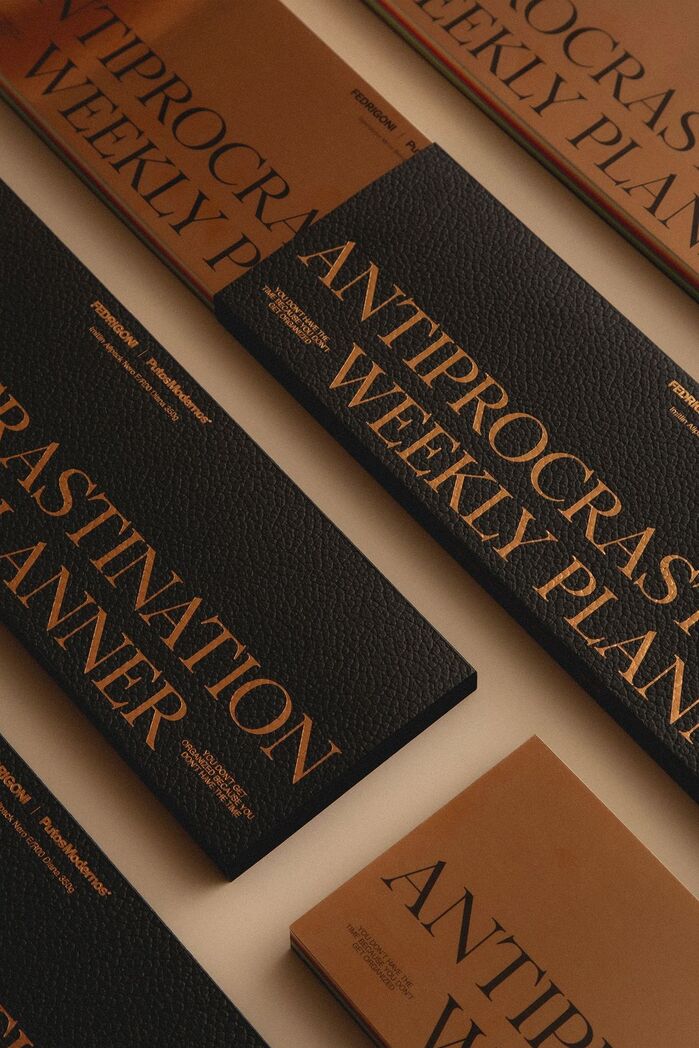 Antiprocrastination Weekly Planner 8