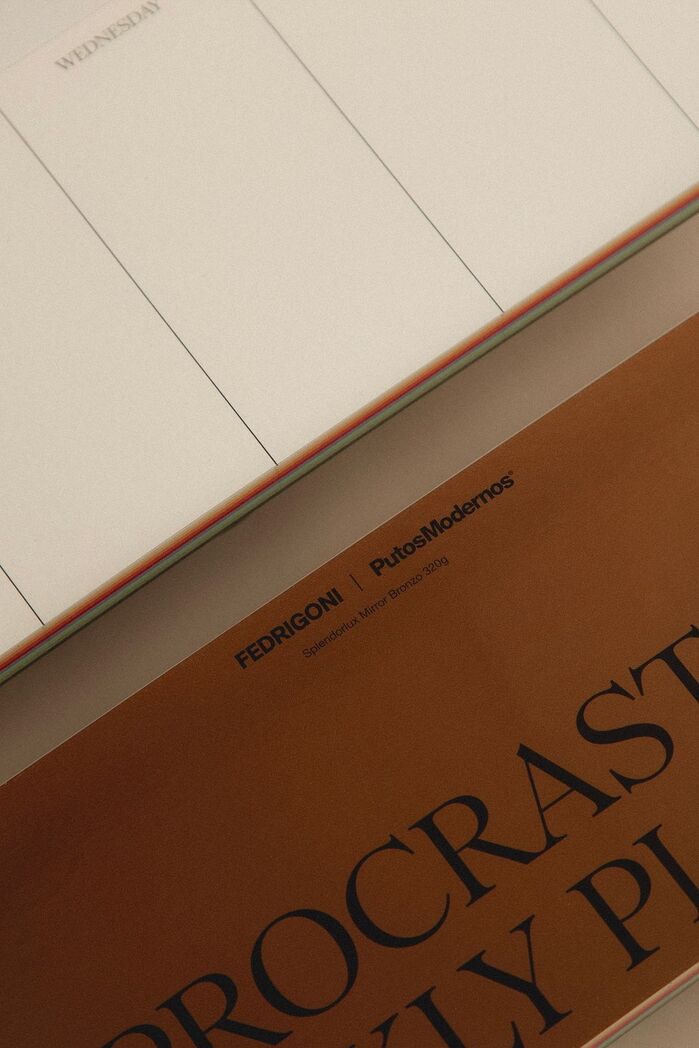 Antiprocrastination Weekly Planner 9